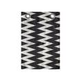 thumbnail image 1 of Abstract Hanging Pocket Organizer, Continuous and Classic Geometric Design of Vertical Zigzags Composition, Printed Polyester Storage Bag with Pockets, 14" x 20", Dark Grey Eggshell, 1 of 2