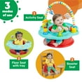 thumbnail image 4 of Bright Starts SuperSeat 3-in-1 Seat, Playful Paradise, Unisex, Infant, 4 of 15