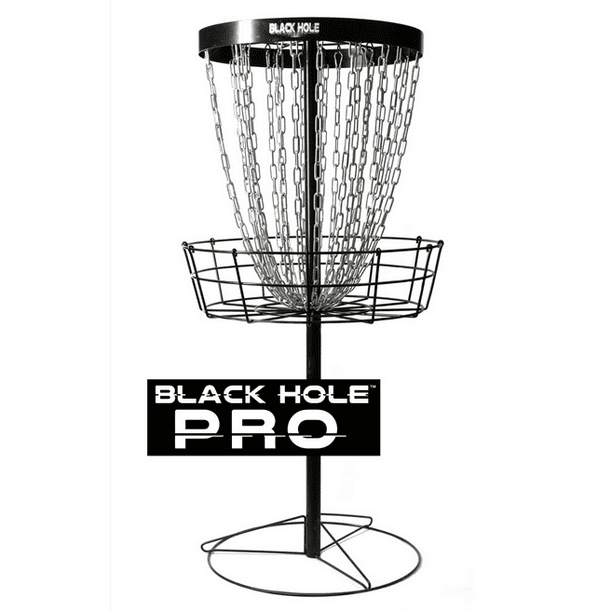 MVP Black Hole Pro 24Chain Portable Disc Golf Basket Target
