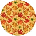 thumbnail image 2 of Autumn Leaves Fall Round Table Cover Waterproof Table Cloth Fitted Tablecloth Elastic Edged Fits Tables Up to 45"-50" Diameter, 2 of 6