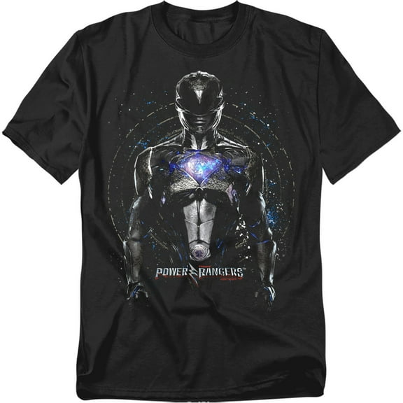 Power Rangers T-Shirt Black Ranger Unisex Graphic Tee For Men & Women Black 