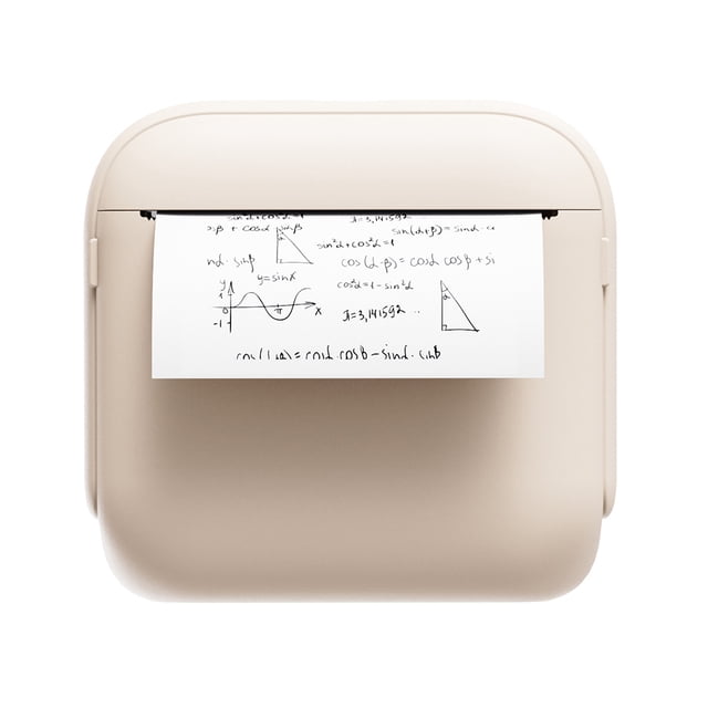 Impresora Portátil para Sin Tinta Inalámbrica Compatible Con 1 Rollo Papel Color Azul