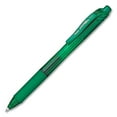 thumbnail image 2 of Energel-X Gel Pen, Retractable, Medium 0.7 Mm, Green Ink, Green Barrel, Dozen | Bundle of 5 Dozen, 2 of 2
