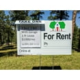 thumbnail image 2 of For Rent Sign with Flyer Box Includes Foot Stake, 2 of 4