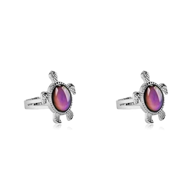 Anillos de humor Sonducket Cambio de color Ajustable Cambiable Moda Accesorios para dedos