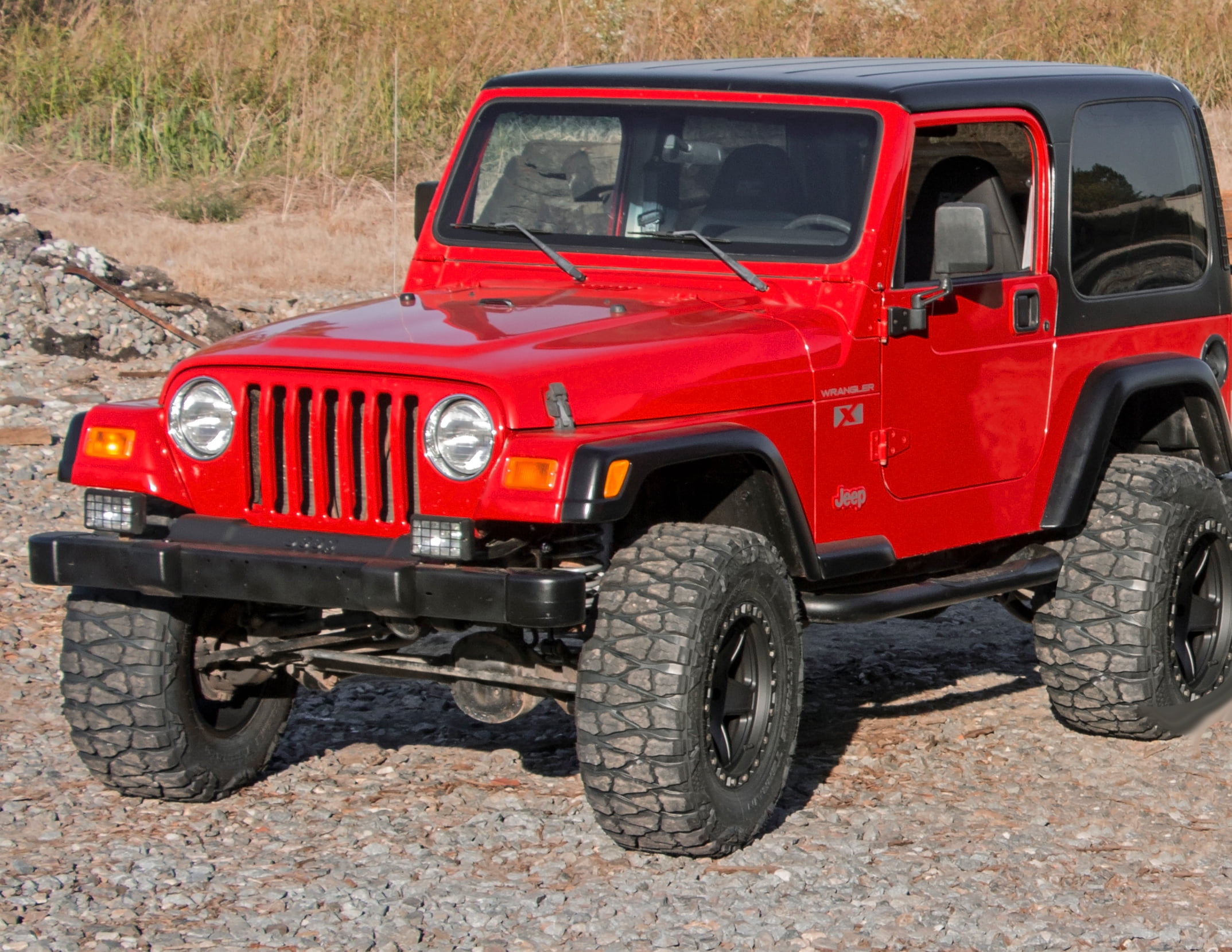 Rough Country 3.25" Lift Kit (fits) 1997-2002 Jeep Wrangler TJ | 6CYL | N3 Shocks | Suspension System | 642.20