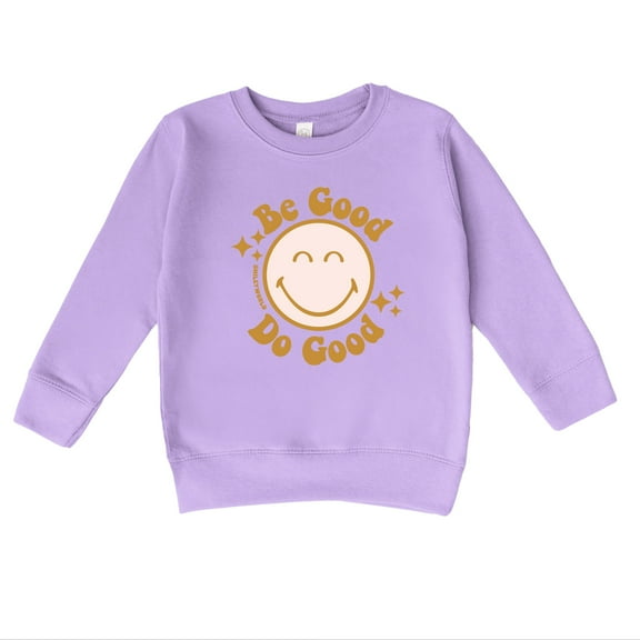 SmileyWorld Be Good Do Good Smiley Face - Toddler Graphic Sweatshirt