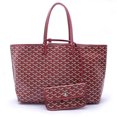 thumbnail image 2 of Bolso de mano de cuero de Pu para mujer bolso de hombro portátil de gran capacidad negro con caqui ZHCH, 2 of 5