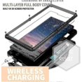 thumbnail image 3 of Waterproof Case For Samsung Galaxy S24 Ultra/ S24 Plus/ S24 Aluminum Metal Frame Slide Camera Cover Kickstand Full Body Shockproof, 3 of 5