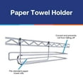 thumbnail image 2 of Shelving Inc. Paper Towel Holder for Wire Shelving, 2 of 3
