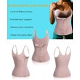 thumbnail image 4 of POP CLOSETS Waist Trainer Corset for Women, Tummy Control Workout Body Shaper Weight Loss Vest Tank Top with Zipper & Hooks, 4 of 7