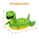 thumbnail image 5 of Set de flotador para piscina Sloosh con forma de dinosaurio y pavo real inflable, paquete de 2 Sloosh Sloosh, 5 of 7