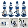 thumbnail image 5 of AFQH Handmade Wooden Lighthouse Decor, l Themed Rooms Lighthouse Home Decor, 5 of 5