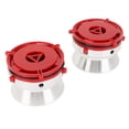 thumbnail image 3 of 1 par de adaptadores de buje NAB, abridor de cinta de carrete a carrete de aluminio pulido profesional para Studer ReVox para Akai para Teac Silver, 3 of 12