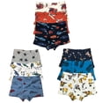 thumbnail image 3 of B&Q Toddler Boys 9-Pack Cotton Boxer Briefs | Sizes 4T-8T | Experience High-Quality Comfort and Durability!, 3 of 4