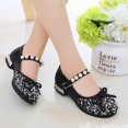 thumbnail image 3 of Girls Princess Shoes Girls Crystal Shoes Children's Shoes High Heels Baby Soft-soled Children's Shoes Baby Shoes Girls, 3 of 6