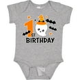 thumbnail image 3 of Inktastic 1st Birthday with Ghost and Bats Halloween Boys or Girls Baby Bodysuit, 3 of 5