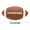Brown #2, variant on Uklsqma No. 3 Youth Inflatable Football Ball Toy | Pvc Durable Material | 17Cm and 21Cm Sizes | Teen Hand-Eye Coordination Training | Ideal for Kids Sports, School Pe, Outdoor Games, and Teaching Use