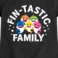 thumbnail image 2 of Baby Shark - Fin-tastic Family - Toddler Girls Fitted Short Sleeve T-Shirt, 2 of 5
