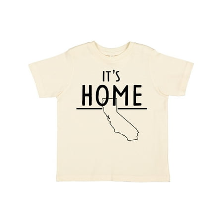 

Inktastic It s Home- State of California Outline Gift Toddler Boy or Toddler Girl T-Shirt