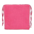 thumbnail image 2 of Blazing Needles Set of 4 Indoor Microsuede Chair Cushions, Bery Berry, 2 of 4