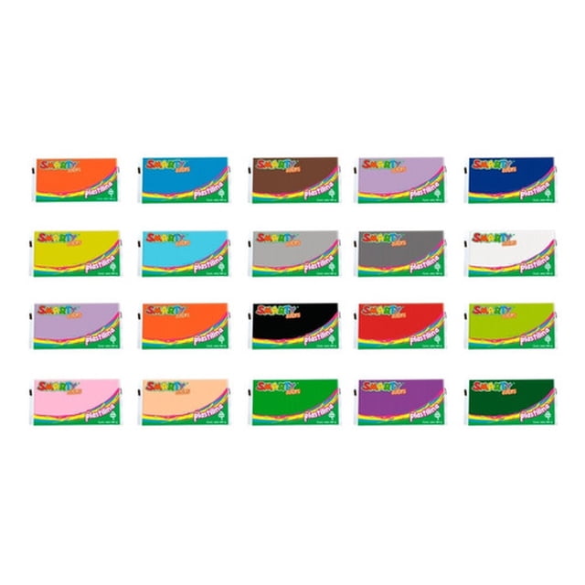 10 X Plastilina Marqueta 180 Gr AleJaz Colores Surtidos Azar