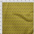 thumbnail image 3 of oneOone Polyester Lycra Fabric Leaves & Floral Block Print Sewing Fabric BTY 56 Inch Wide, 3 of 4