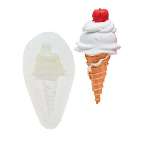 

Whigetiy Silicone Molds Ice Cream Shape Chocolate Moulds Mousse Mold Cake Decorating Tool