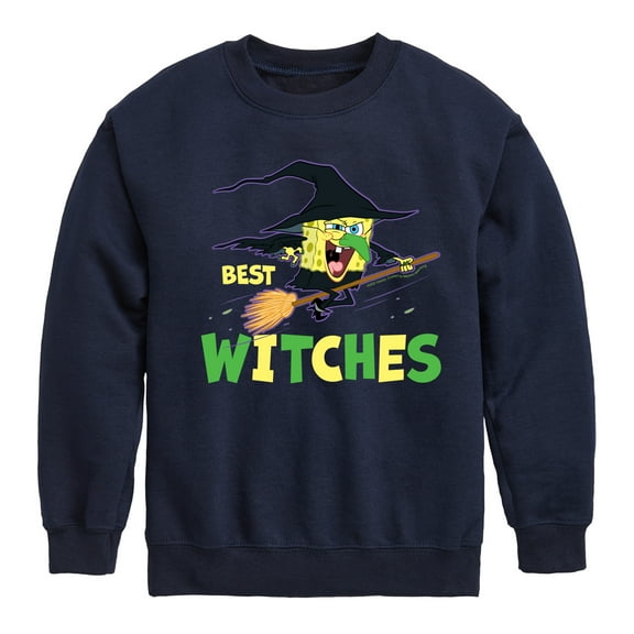 SpongeBob SquarePants - Best Witches - Toddler And Youth Crewneck Fleece Sweatshirt