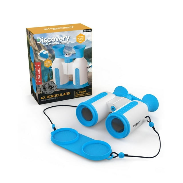 Discovery™ #MINDBLOWN 4X Binoculars Early Explorers Set