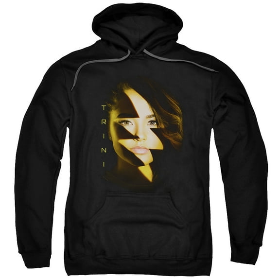 Power Rangers Trini Bolt Adult Pullover Hoodie Sweatshirt Black