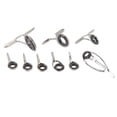 thumbnail image 2 of Repair 9 PCS Fishing Rod Tips Repair Kit Universal Ceramic  Fishing Pole Guides Eyelets Repair Kit For Fishing, 2 of 8