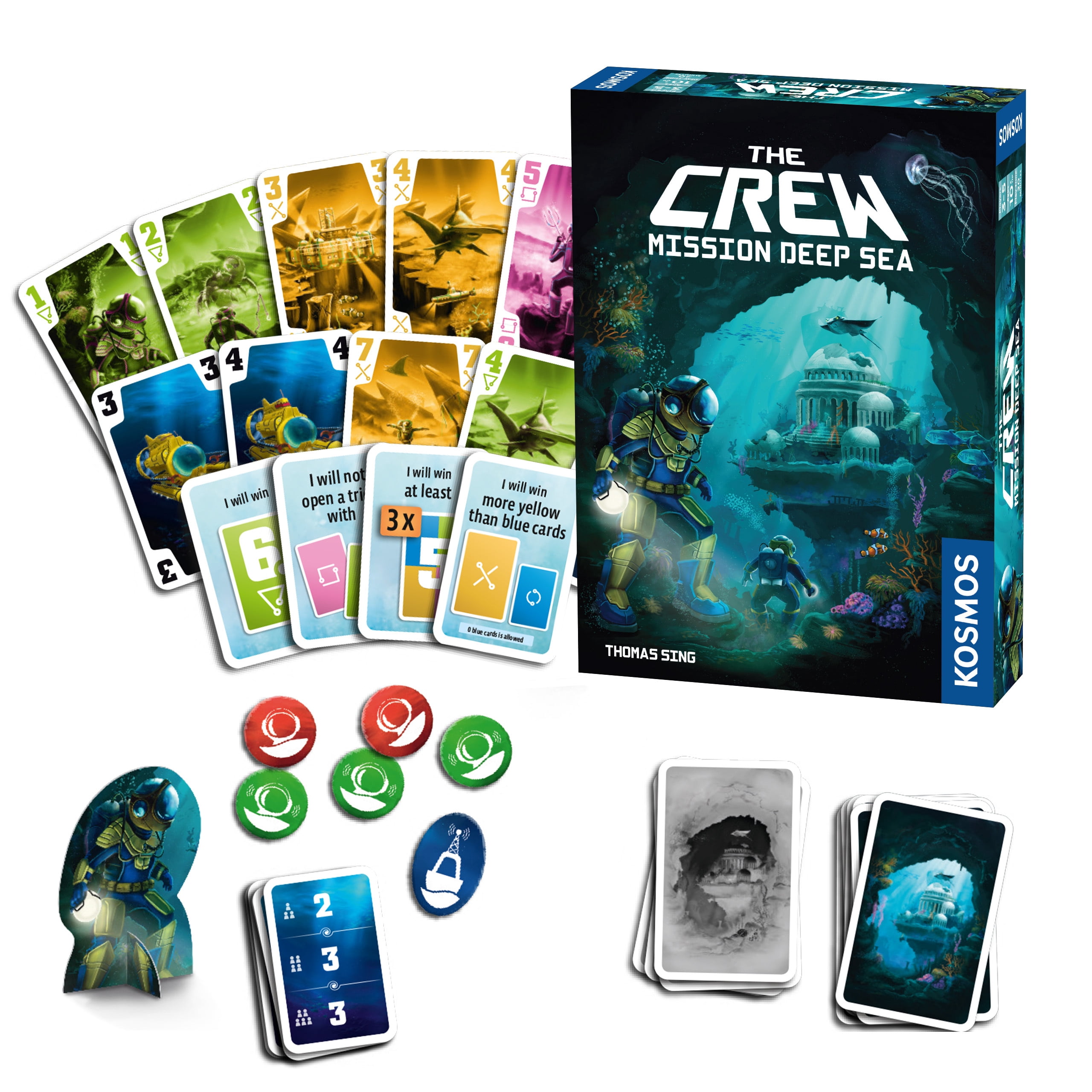 BEASTSIDE CREW/GAME IS TO BE SOLD The Crew Mission Deep Sea Card 