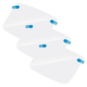 wendunide tools Safety Face Visor Mask Shield Clip On Glasses New Reusable Transparent Mask Blue