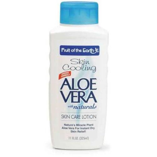 fruit of the earth skin cooling aloe vera lotion
