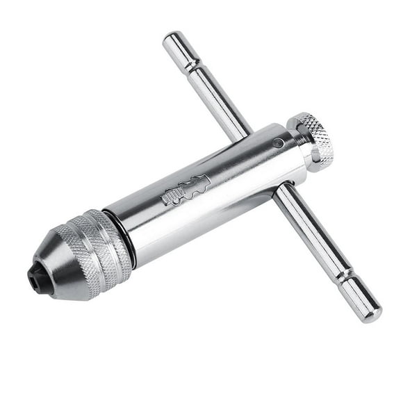 Cergrey Adjustable T-Bar Handle Ratchet Tap Wrench M3-M8 & M5-M12 For Tap & Die Set, T-Bar Handle Wrench, Ratchet Wrench