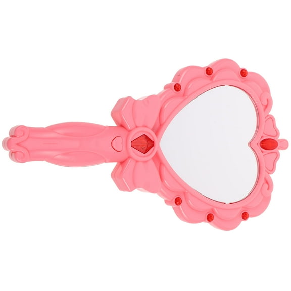 GETAJGHSD Cute Pink Hand Mirror for Wall and Party Use with Light Up Feature