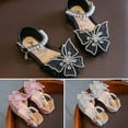 thumbnail image 6 of Style Baby Girl Sandals Bow Princess Shoes Butterfly Pearl Sandals Girls Sequin Dance Performance Shoes, 6 of 7