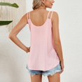 thumbnail image 4 of Offres jusqu'à 70 % de Réduction! Hauts d'Été pour Femmes 2024 Grande Taille Mode Décontractée Couleur Unie Manches Courtes Col en V Cadeau pour Femmes en Solde, 4 of 8