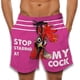 thumbnail image 1 of Bañador con estampado de gallo divertido para hombre, pantalones cortos de playa, secado rápido, ropa de calle informal Fivean unisex, 1 of 2