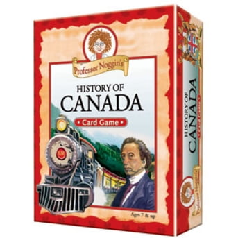 Outset Media Educational Trivia Card Game Professor Noggins History of Canada 