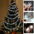 thumbnail image 4 of Syenll Christmas Snowflake Lights, 19.7ft 40 LED Fairy String Lights, Decorative Hanging Lights for Patio Party Wall Decor, Cool White, 4 of 8