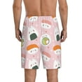 thumbnail image 3 of Fotbe Cute Sushi Pajama Shorts for Men, Men's Pajama Bottoms, Sleepwear,Short Pajama Pants-XX-Large, 3 of 9