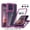 Purple, variant on NJJEX For Motorola Moto G Power 2025 / Moto G Power 2026, Full Body Hybrid Shockproof Bumper Cover with Built-in Screen Protector, Purple