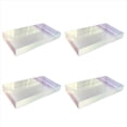 thumbnail image 1 of 4X Bandeja de de Agua Transparente AcríLica Bandeja de Almacenamiento de Joyas de de Té Bandeja Decorativa de Postre de Color Simple, 1 of 5