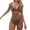 Green, variant on Bikini Sets for Women Bikini for Teens Two-piece Tie Side Adjustable String Bikini Sets for Women Ties Halter Bathing Suit