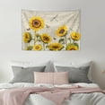 thumbnail image 5 of SEANATIVE Sunflower Dragonfly Tapestry for Bedroom Decorative Wall Tapestry Small Wall Hanging Tapestry Compact Tapestry for Home Decor Aesthetic Small Tapestry, 5 of 6