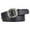 Black, variant on A And Versatile Wide Belt with Solid Color Square Buttons And for Ladies Men's Adjustable Belt
