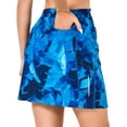 thumbnail image 2 of Little Donkey Andy Women's Athletic Skort Skirts UPF 50+ Quick Dry Golf Tennis Causal Skirt with Pockets Blue Floral XL, 2 of 6