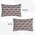 thumbnail image 2 of Lsque Dachshund Dog Heart Pattern Pillow Case – Soft & Cozy Throw Pillow Cover, Hypoallergenic Cushion Case for Sleeping Women with Envelope Closure-16"x24", 2 of 6